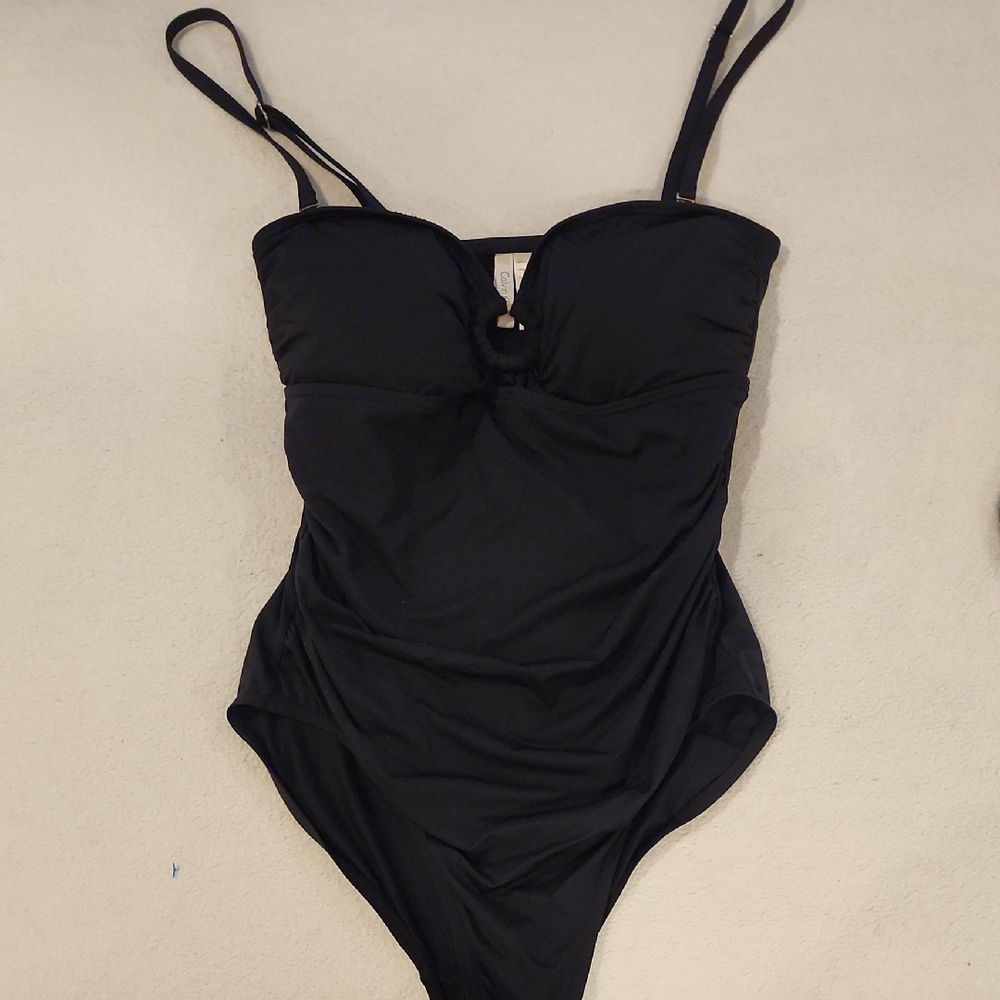 Calvin Klein Black Women's One-Piece Swimsuit